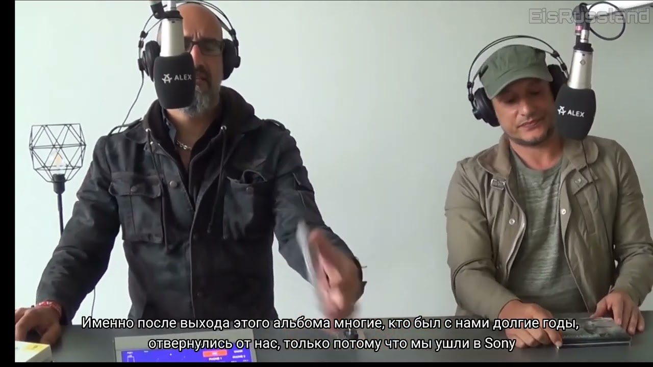 Eisbrecher - интервью на DunkelFunkTV с русскими субтитрами