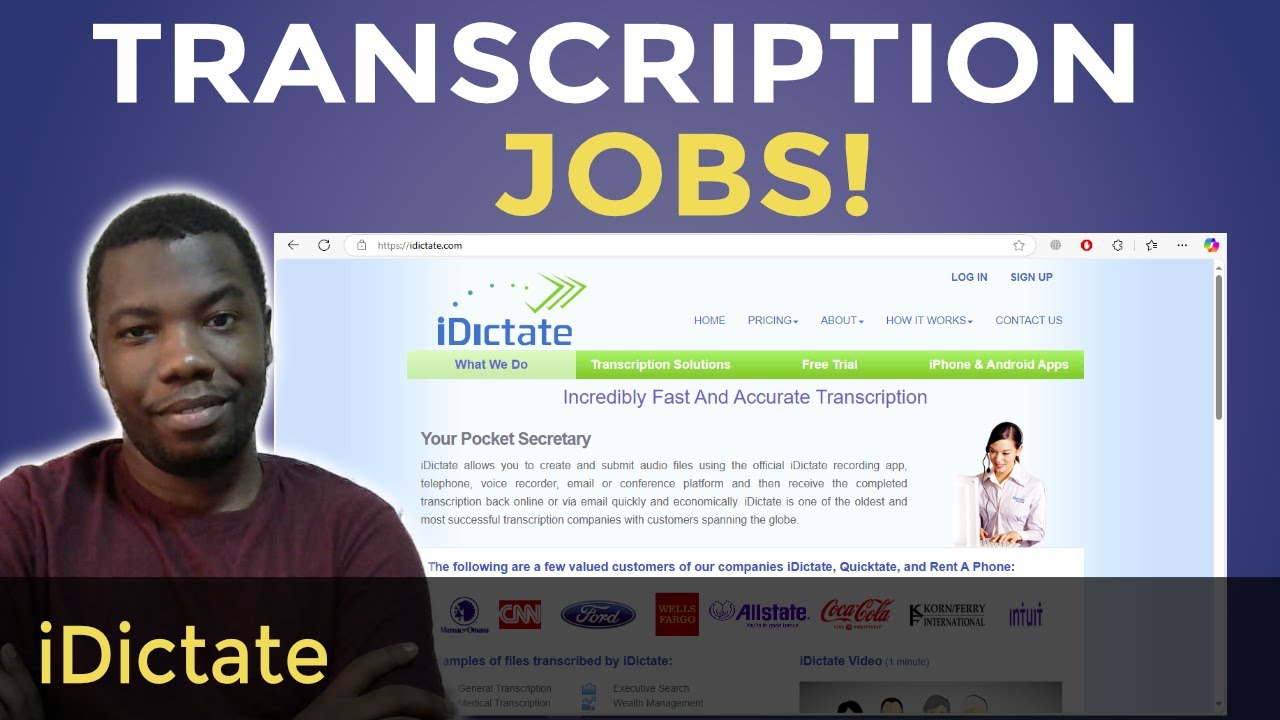 Work From Home Jobs - Applying for transcription jobs on iDictate. Is it worth?