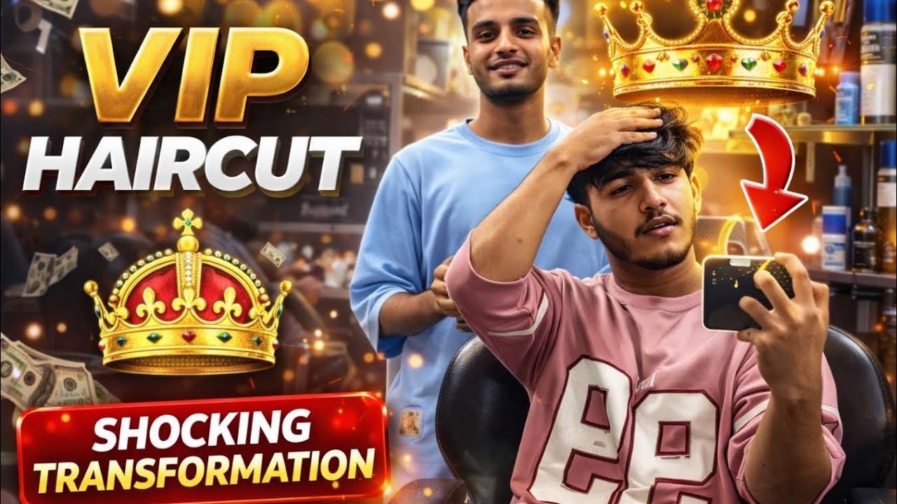 Shocking Hair Transformation! 💇‍♂️ VIP Haircut Vlog