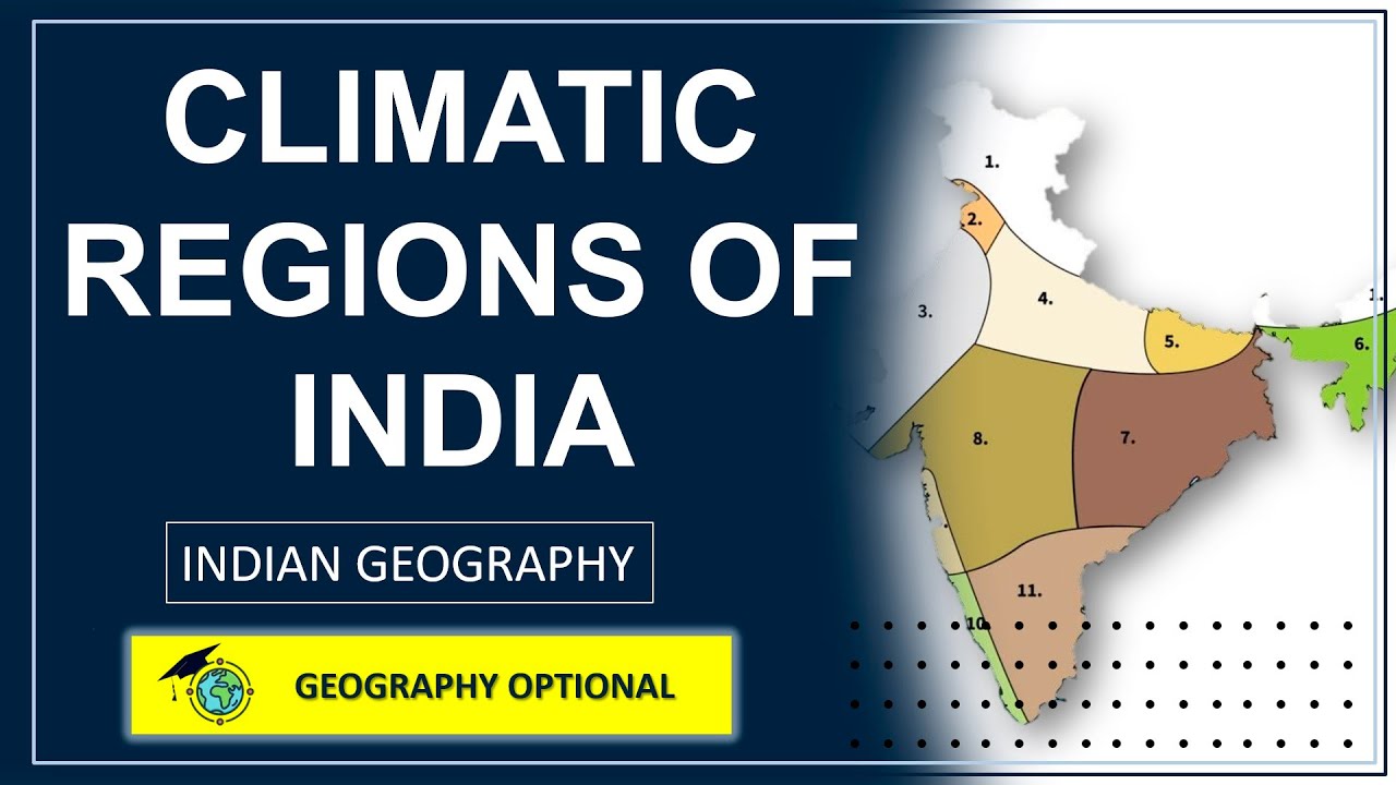Climatic Regions of India - Stamp's Classification | Geography Optional | UPSC IAS
