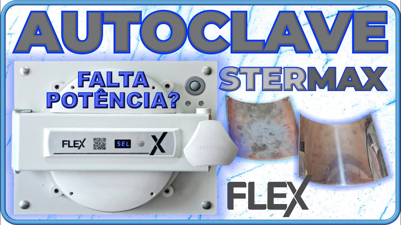 🔥Esta Autoclave Stermax Flex tava indo bem, mas faltou potência