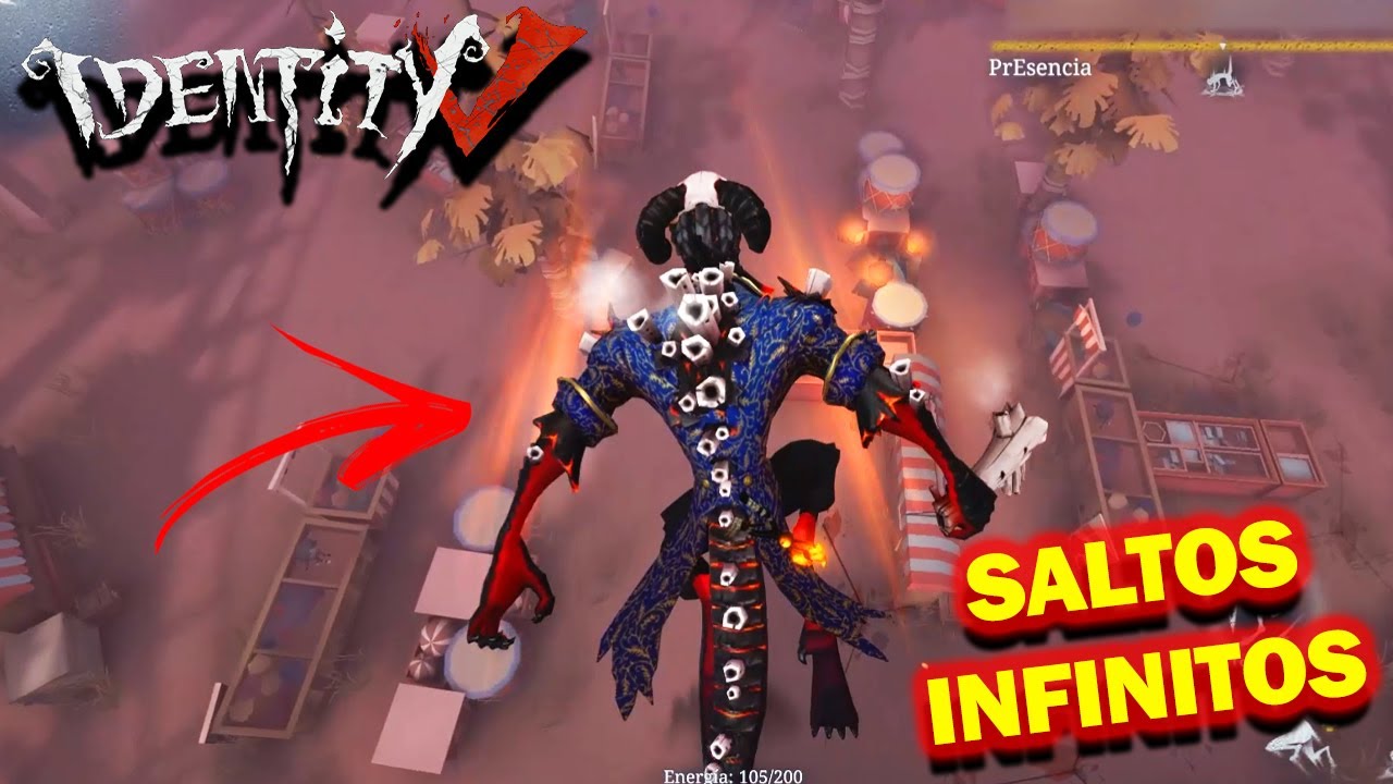 ¡BUFF RIDICULO! SALTOS INFINITOS con el LIZARDMAN | identity v español