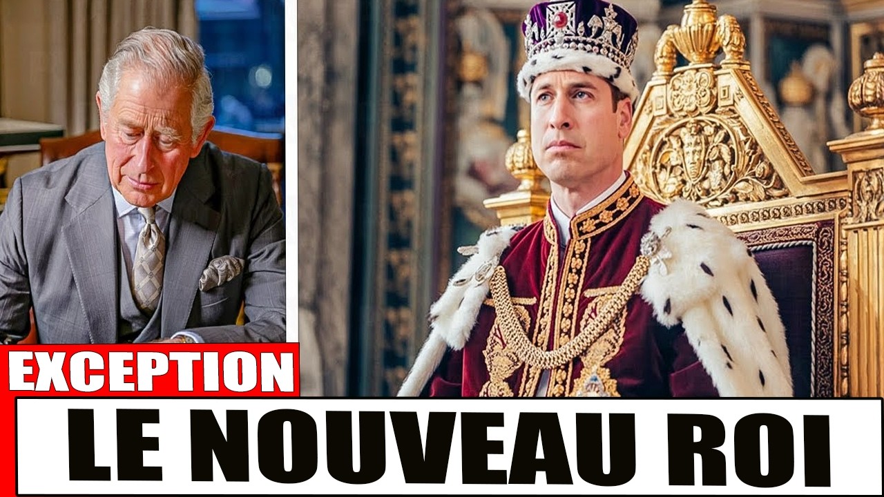 Charles cède secrètement le trône – William prend les rênes