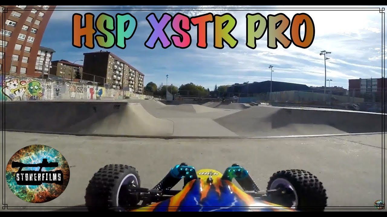 RC BUGGY XSTR PRO speed 4x4 (HSP) brushless 1/10 Unboxing + Test 2017 by @stoner_films