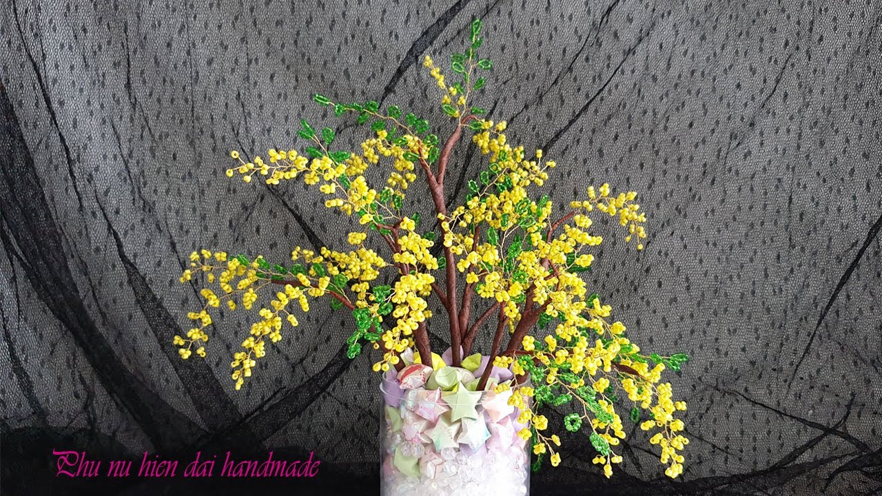 How to make bonsai from beads(p1)