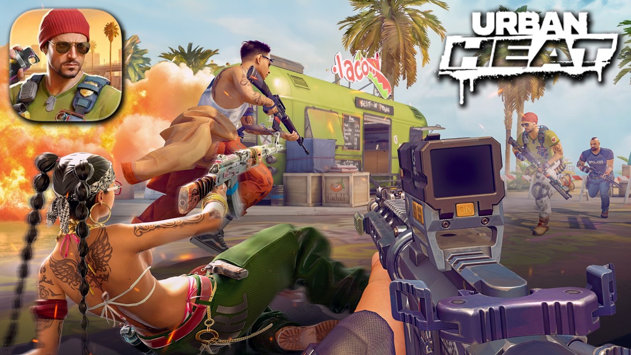 URBAN HEAT MOBILE FPS Full Match Gameplay