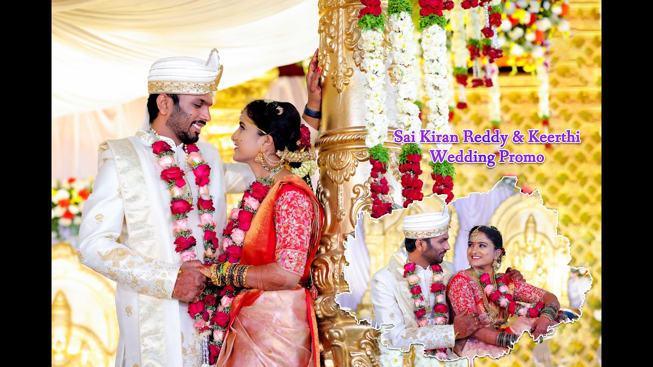 Wedding Story  Of Keerthi + Sai Kiran Reddy @msluckyphotography9120 Hyd