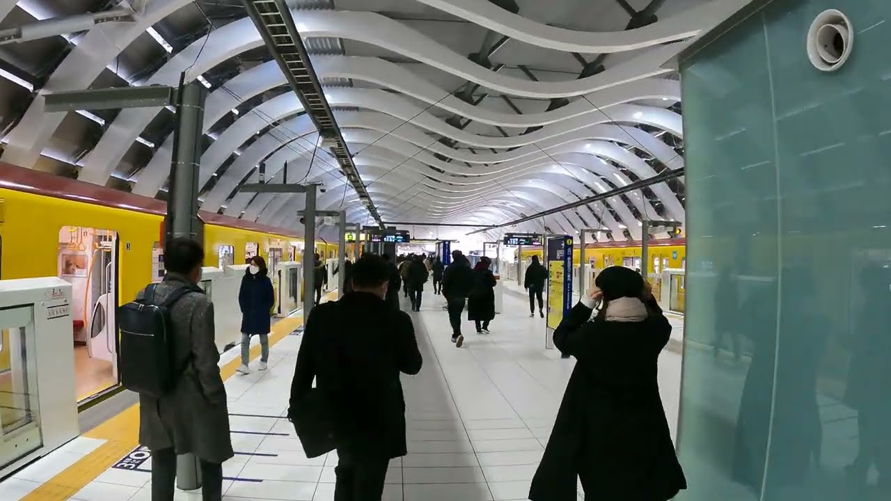 TOKYO A Walk Along Tokyo Metro Ginza Line #1 | VXT TRAVEL | JAPAN 4K