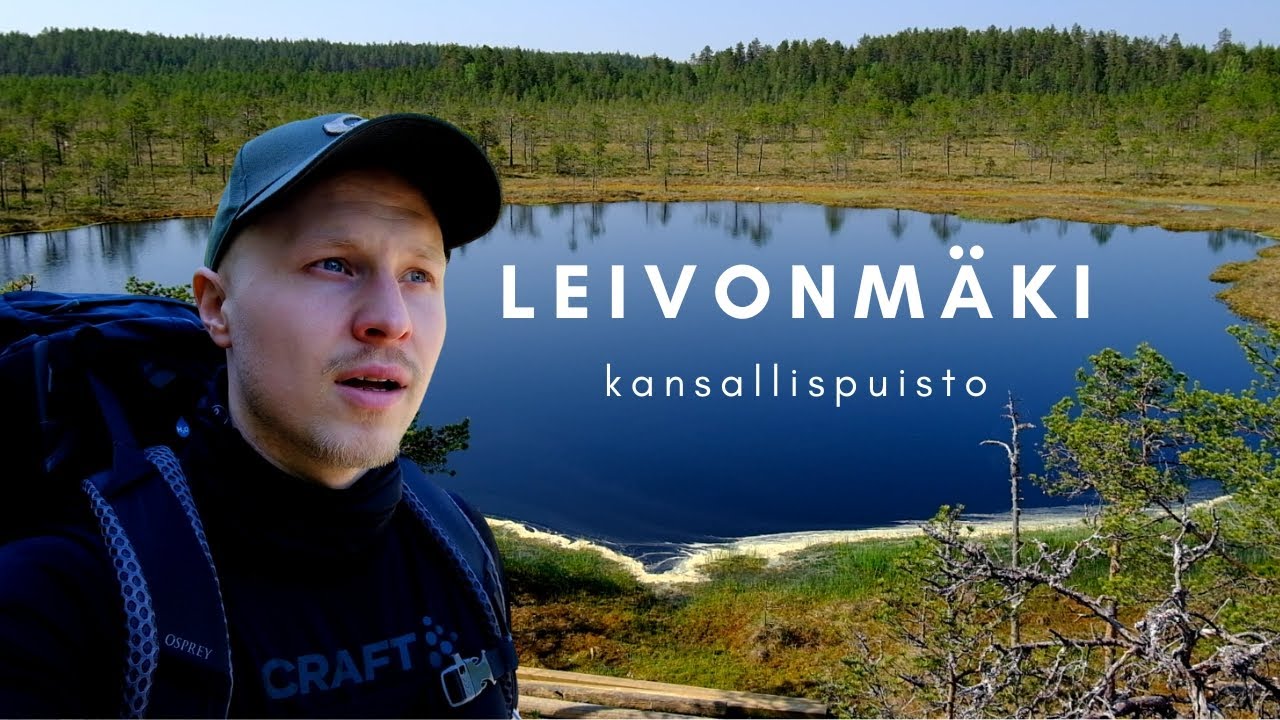 Yhden yön retki Leivonmäen kansallispuistoon - Hellettä ja itikan ininää