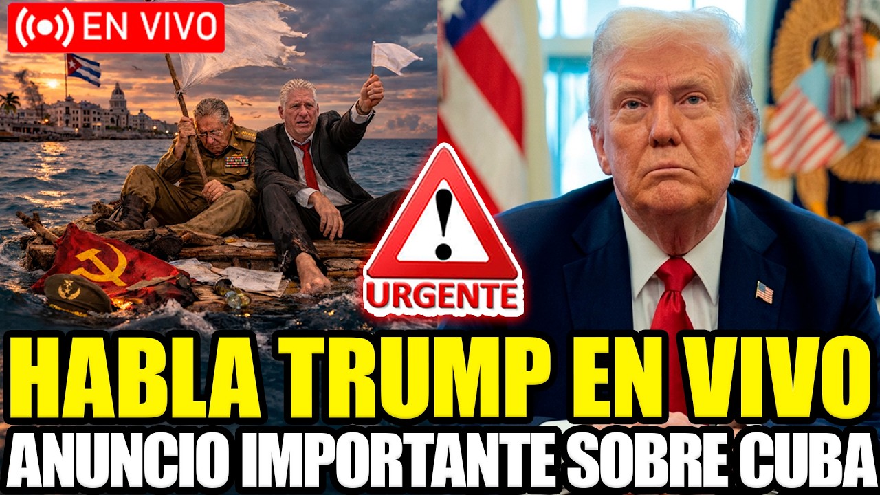 🔴URGENTE TRUMP EN VIVO REVELA UN ANUNCIO IMPORTANTE SOBRE CUBA E IRÁN | FRAN FIJAP