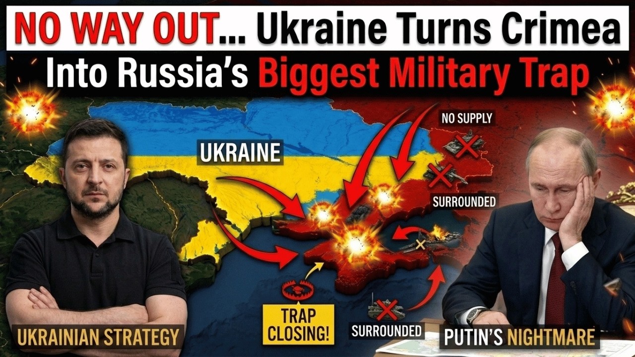 ВЫХОДА НЕТ... Украина превращает Крым в крупнейшую военную ловушку для России