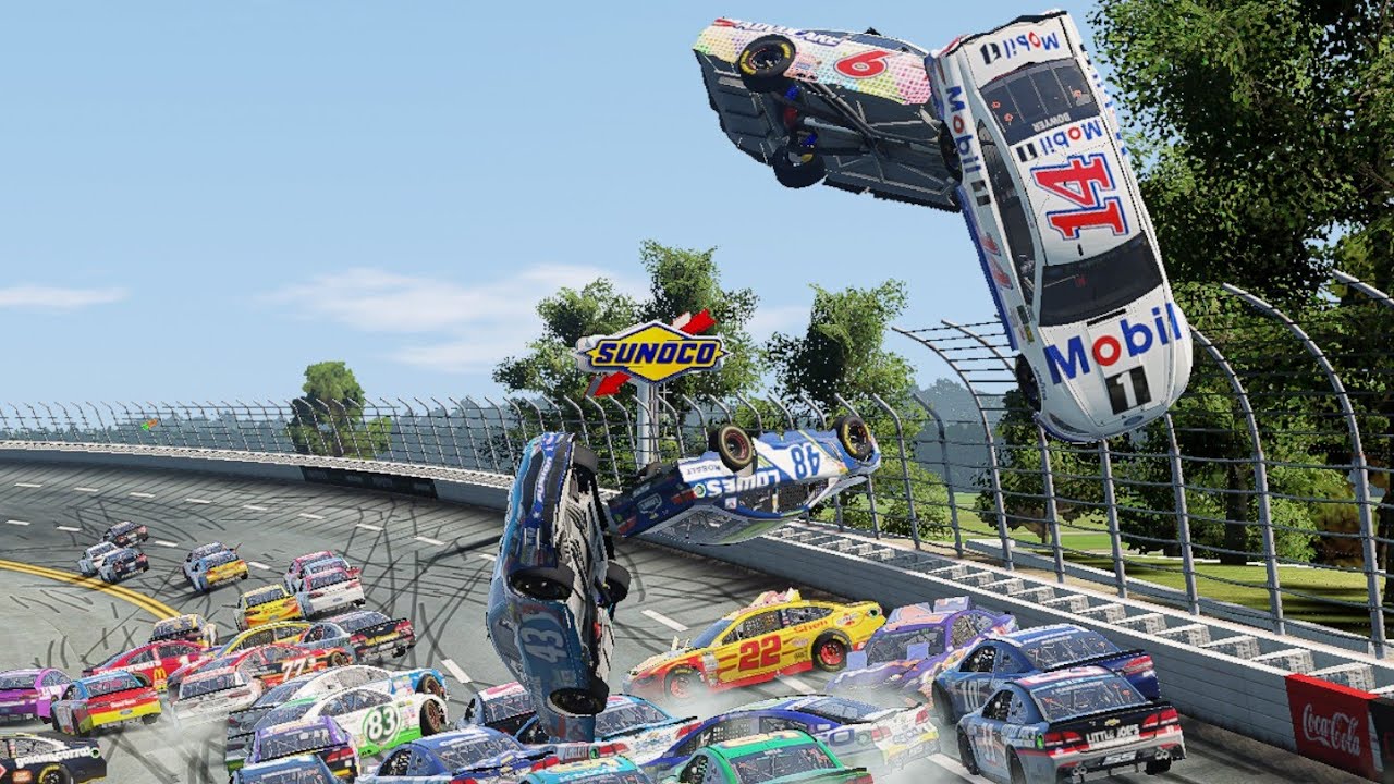 NASCAR Heat 2 Superspeedway Crashes #3