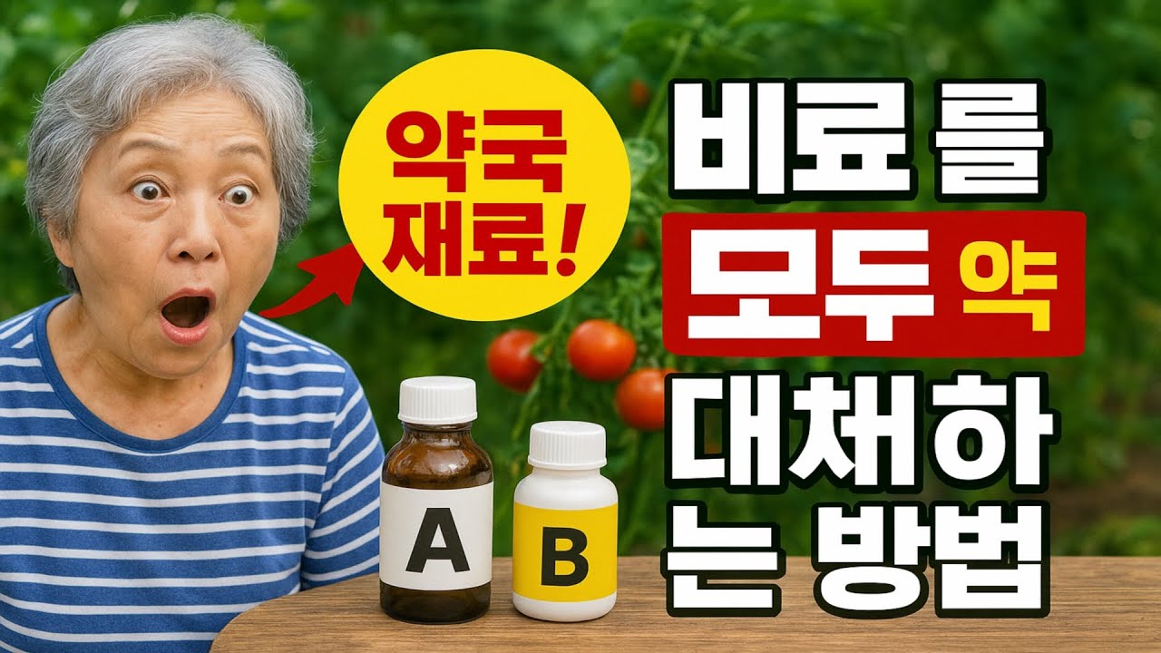 정원 고수들의 특급 비법! 약국에서 파는 초저가 3가지로 모든 비료를 대체하는 방법.