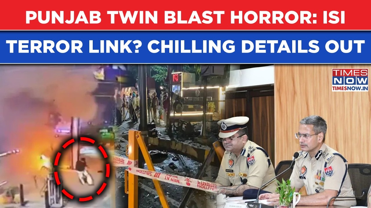 Punjab Twin Blast Horror: Pakistan's ISI Behind Amritsar, Jalandhar Explosions? Top Cop Says...