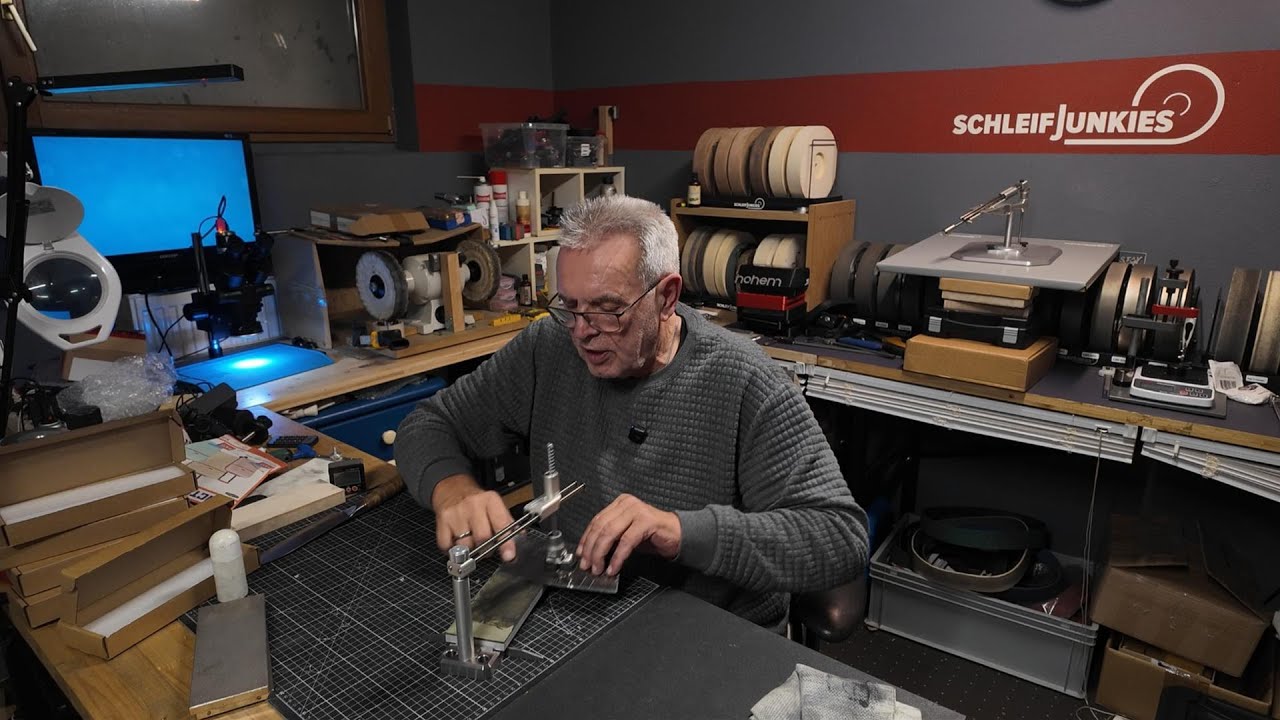 SENSEI Teil 2 das polieren mit Resinbond Diamantplatten