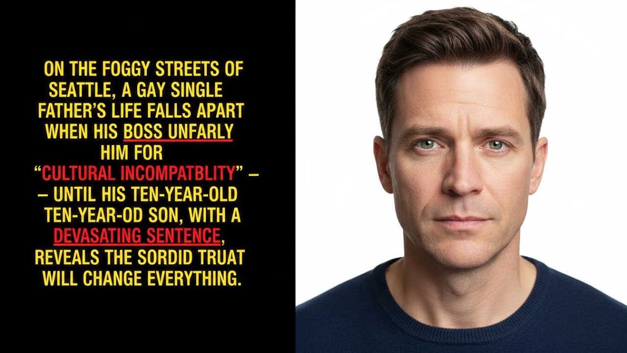 GAY SINGLE DAD LOST HIS JOB UNFAIRLY — UNTIL HIS SON EXPOSED THE BOSS WITH ONE SENTENCE