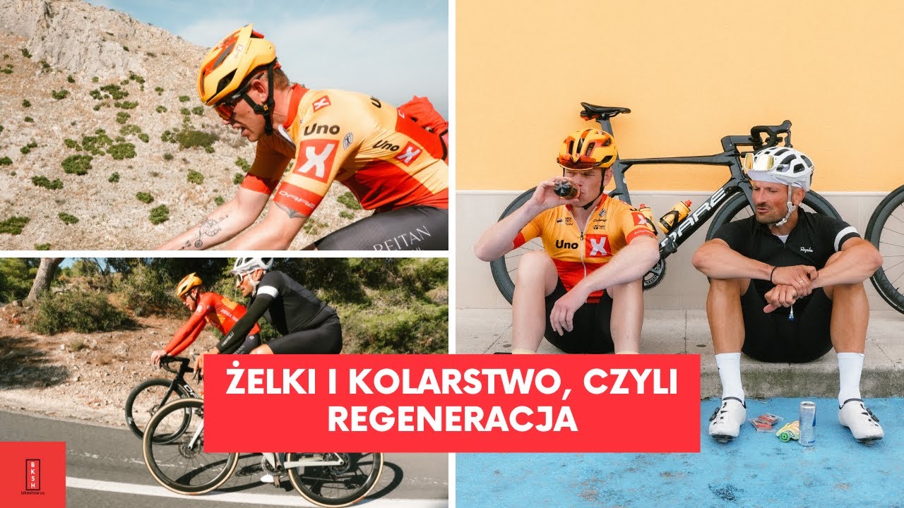 Czy ŻELKI i KOLARSTWO to dobre połączenie? Najtrudniejszy podjazd tej zimy i REGENERACJA