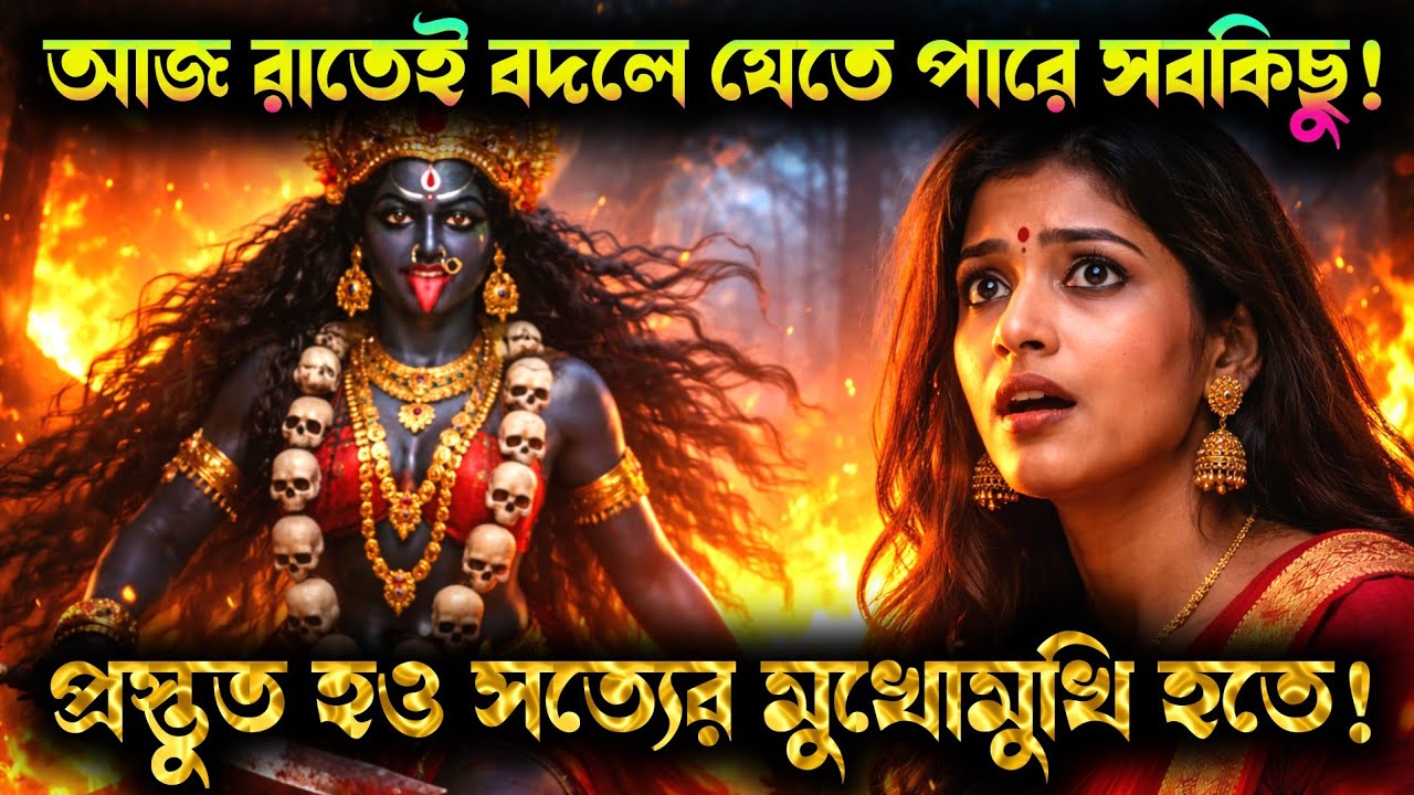 ২২:২২ 🕉️ মা কালী বলছেন — জঙ্গলের আগুনের মতো ছড়িয়ে পড়েছে তোমার গোপন রহস্য | Universe Message Daily
