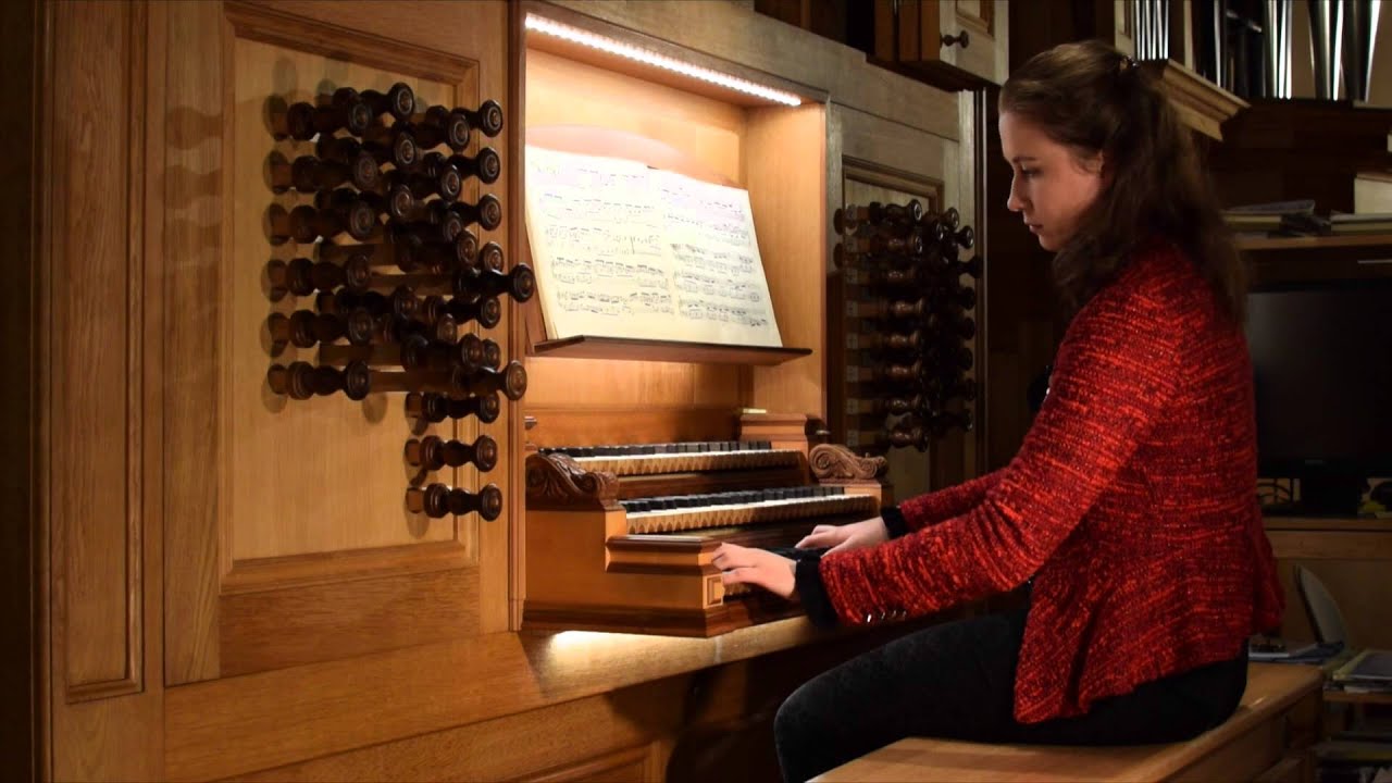 Johann Sebastian Bach: Pastorale BWV 590 - Olga Minkina, organ
