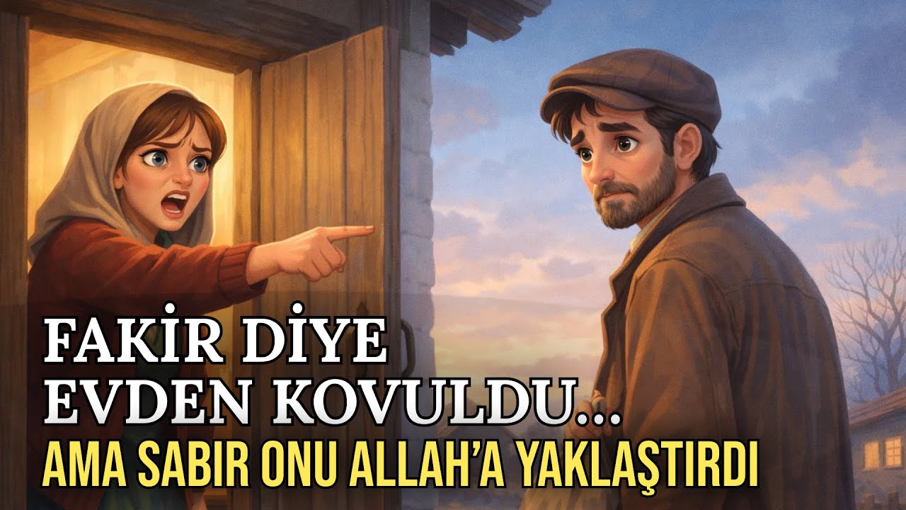 Fakir Diye Evden Kovuldu…Ama Sabır Onu Allah’a Yaklaştırdı #islamihikaye #hikaye #islamivideo #allah