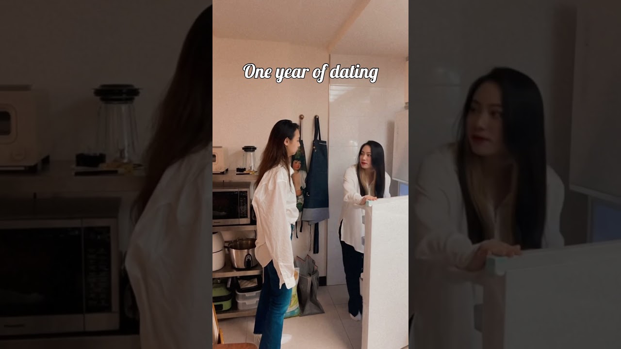 Our love story of 1 week😍1 month💓and&hellip;1 year🥹#阿卡貝拉 #CacaBella #LesbianCouple #LesbianLove