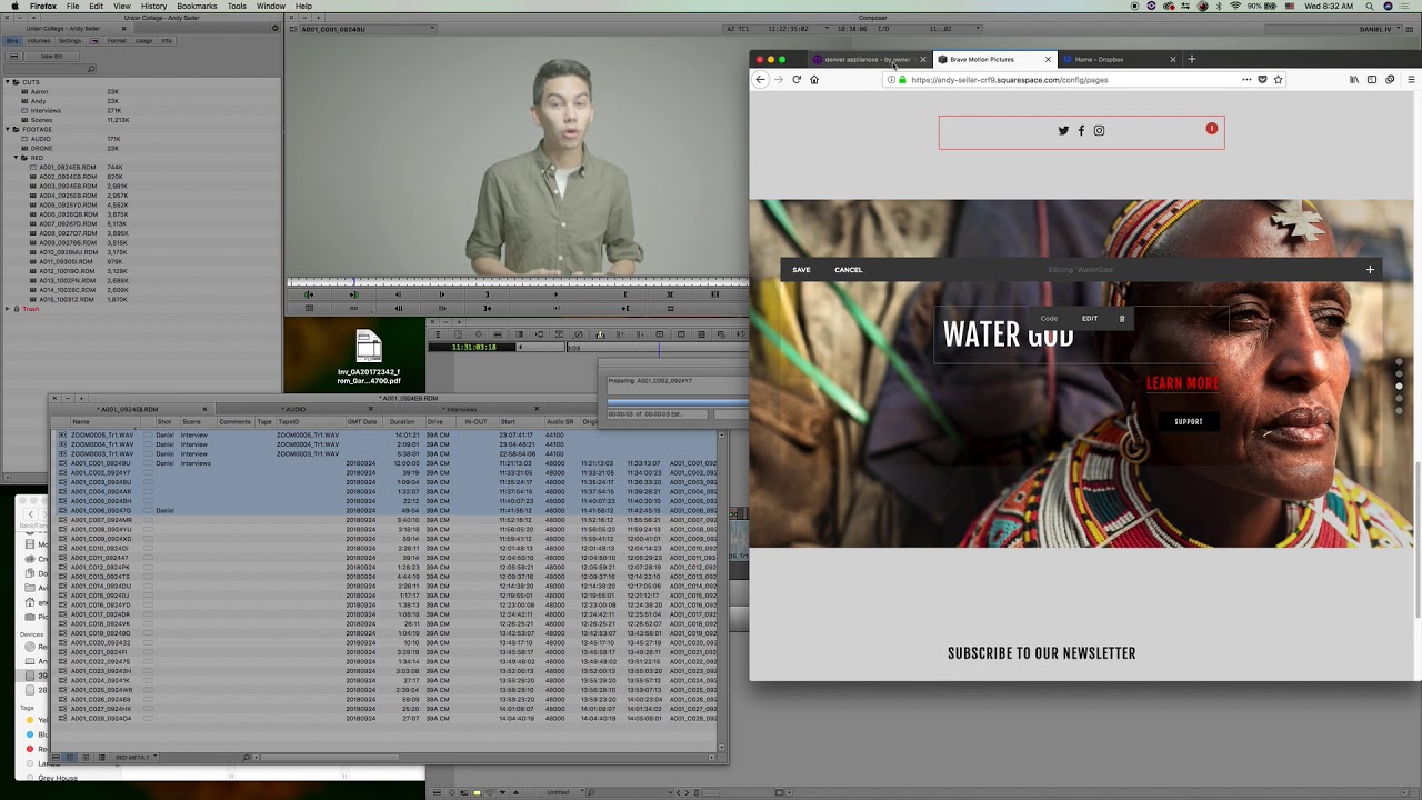 Syncing Audio and Video in AVID Media Composer