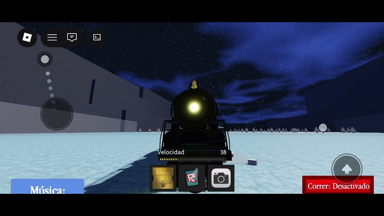 Roblox juego de tren de polar express 