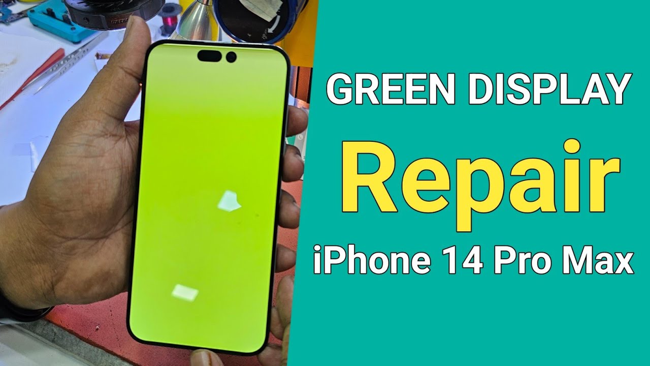 iPhone 14 Pro Max: Green Display Issue - SOLVED! || QASWA TELECOM
