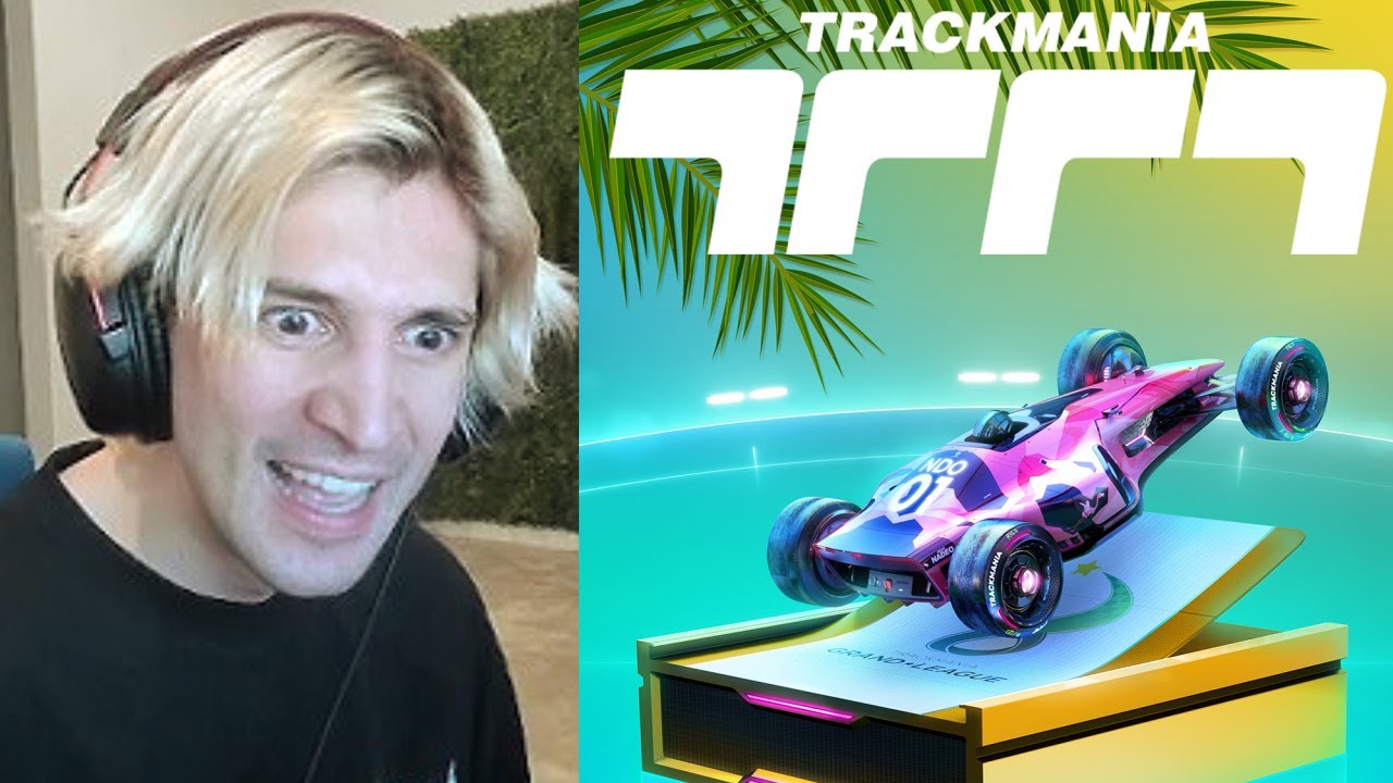 xQc Plays TRACKMANIA with Jesse!