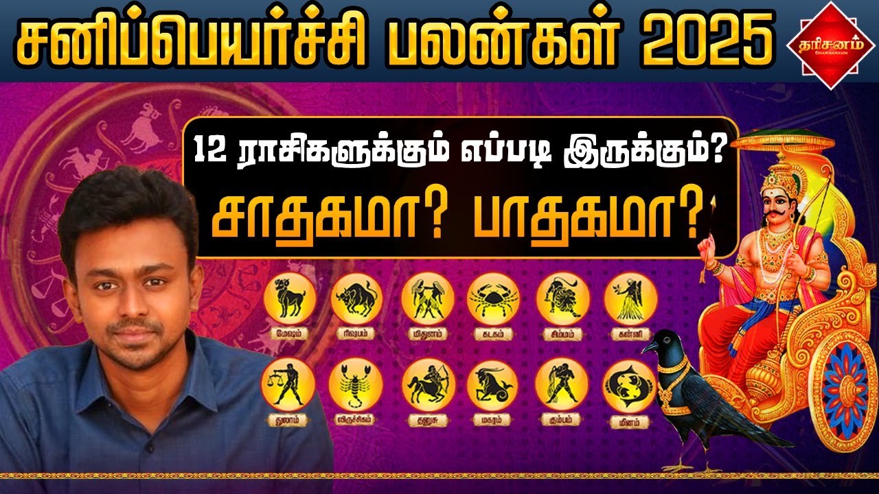 Sani Peyarchi palangal 2025✨12 ராசிகளுக்கும் எப்படி இருக்கும்  ? Astrologer Balaji Hassan