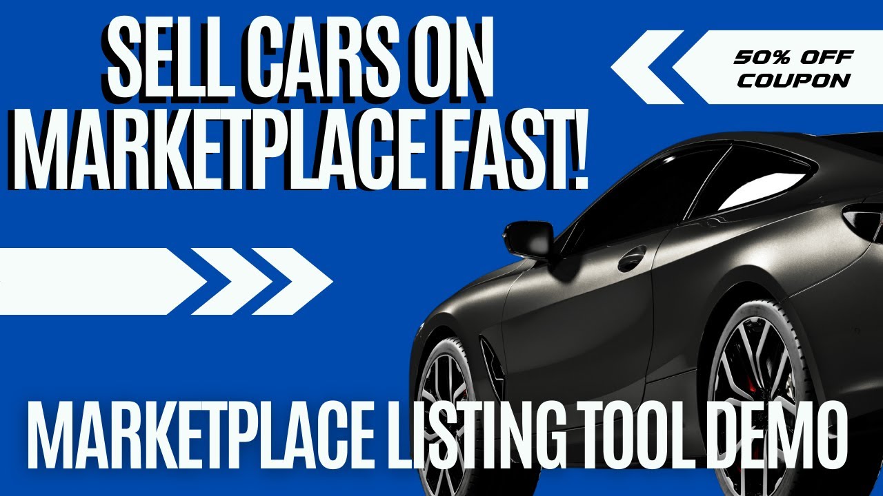 How to Sell More Cars on Facebook | Facebook Marketplace Listing Tool Demo