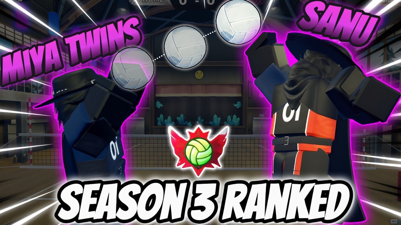 DOMINATING Season 3 Of Ranked With The Best Secret Styles In Volleyball Legends