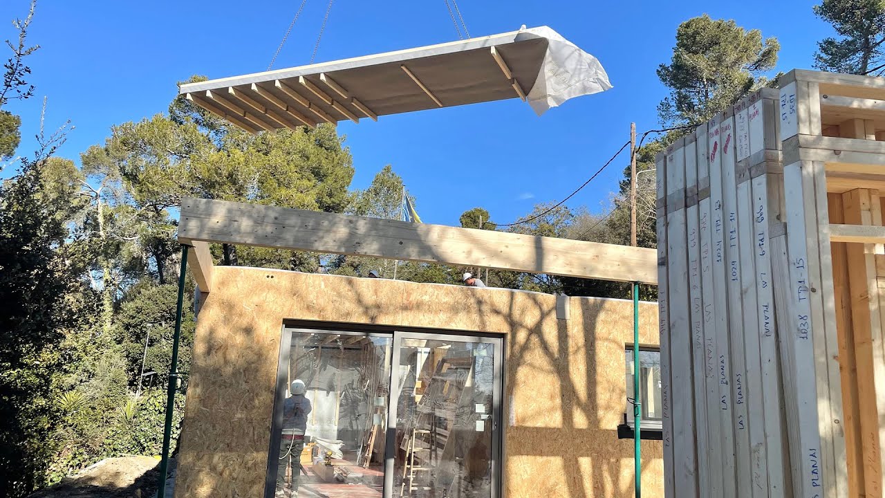 Construcción de una Casa de Madera Industrializada