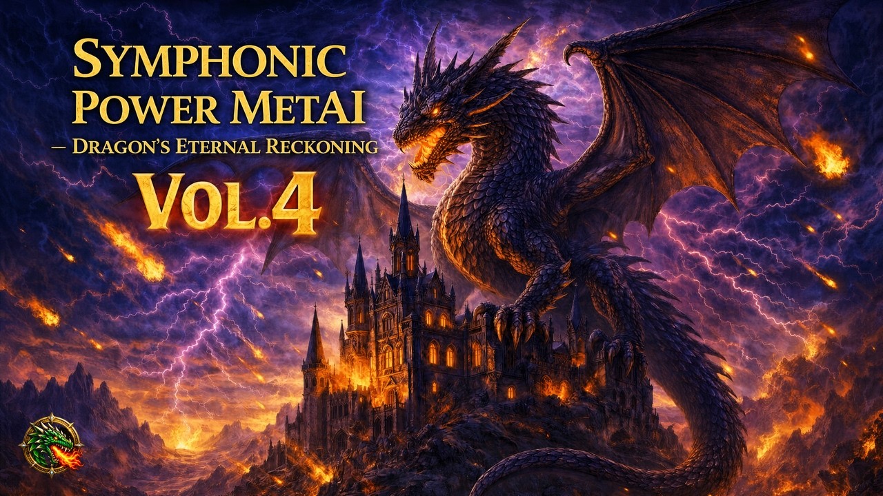 Symphonic Power MetAI - Dragon's Eternal Reckoning | Epic Fantasy Power Metal Vol.4