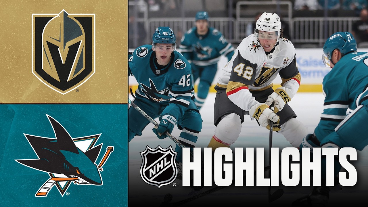 Golden Knights vs. Sharks | NHL Preseason Highlights | Sep 22, 2026