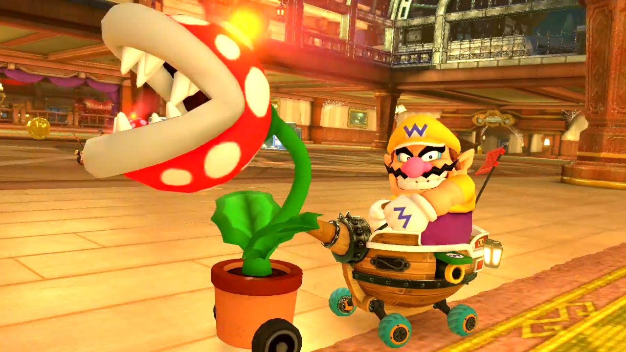 【勝ち残りバトル】ワリオ vs ほねクッパでパックンVSスパイ！ニヤリワリオ！嫌な予感…逃げてもムダだぞ！パックン確定か⁈ 【マリオカート8DX】実況なし