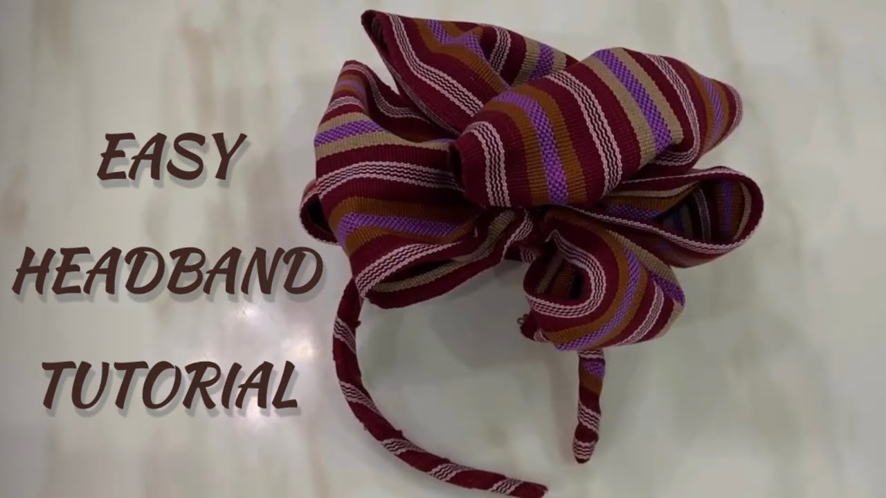 EASY HEADBAND TUTORIAL | Asoke Headband |