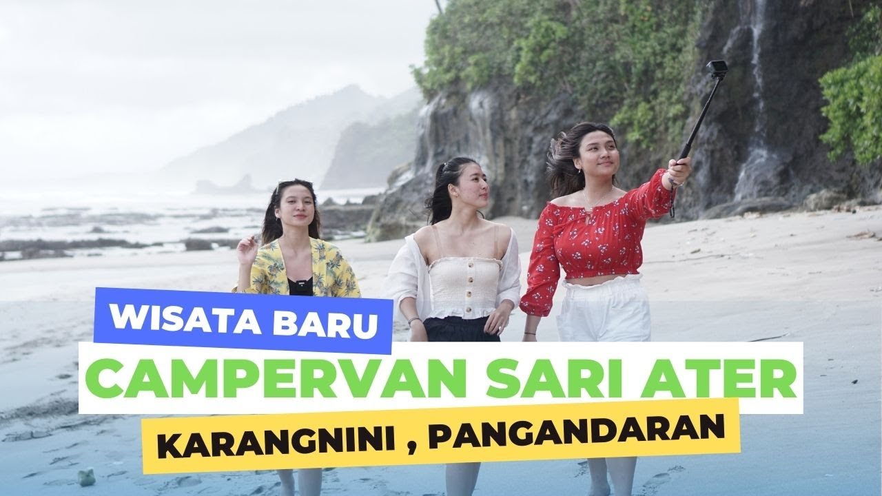 SERU BANGET !!! CAMPING DENGAN SUASANA PANTAI, hanya ada di SARI ATER KARANGNINI PANGANDARAN