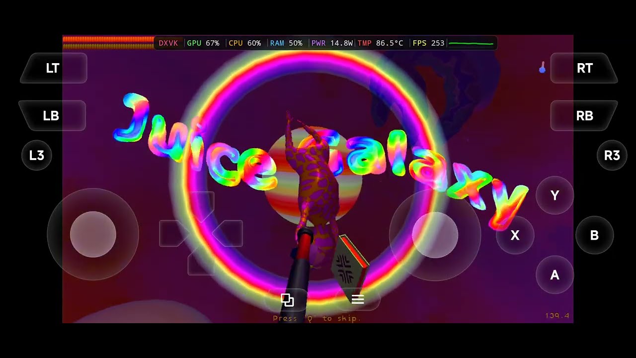 Juice Galaxy on Android (GameHub) Redmagic 11S Pro
