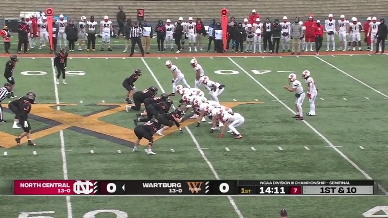 2023 NCAA Div III FB Championship Semifinal - North Central (IL) vs Wartburg