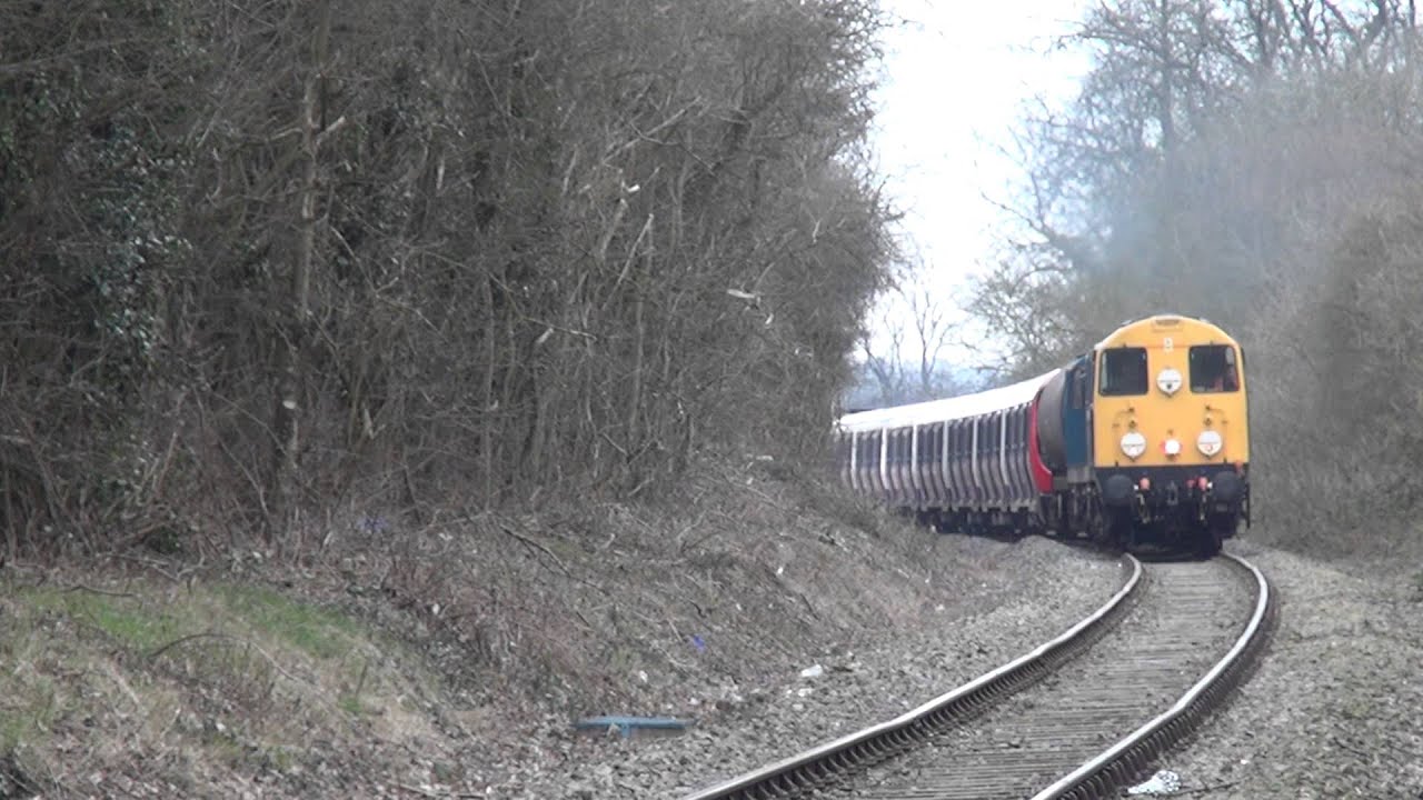 20's & 7X09 Sinope fc, Coleorton on the Leicester to Burton line Wed 20/03/2013