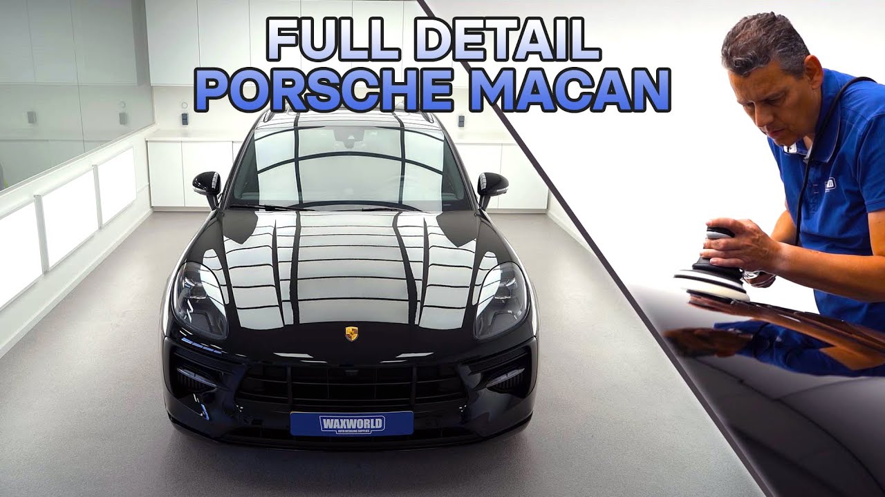Porsche Macan GTS Full Detail + CQuartz Finest Ceramic Coating - Auto Detailing