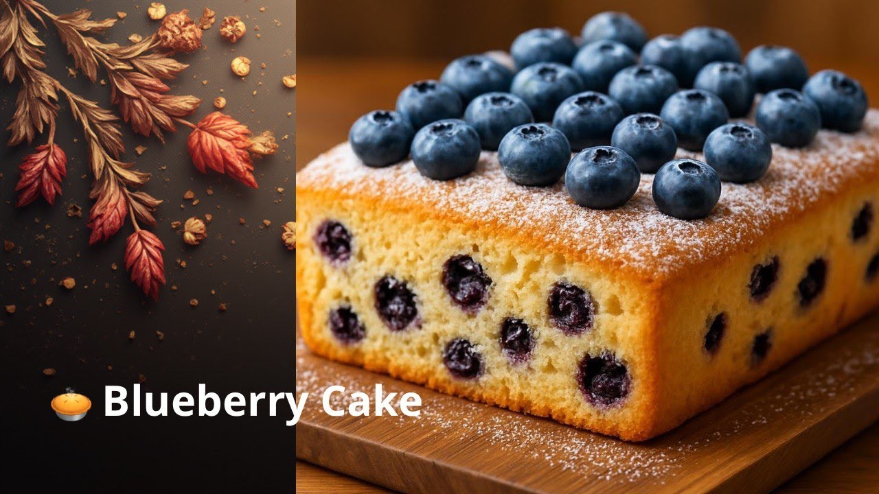 🥧 Blueberry Cake