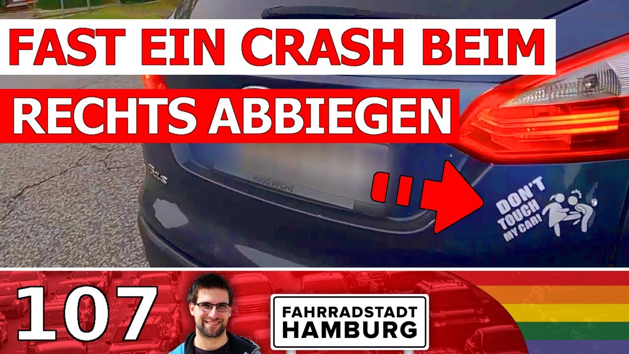 Radfahren in Hamburg (Teil 107) | Fahrrad Dashcam Hamburg