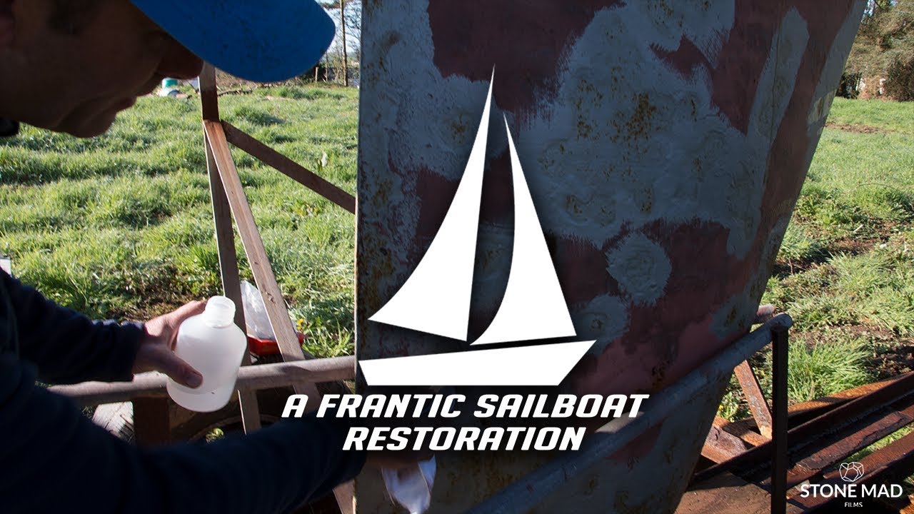 Frantic Sailboat Restoration - EP2 -Antifouling & Body Filling