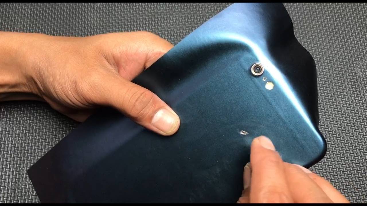 How To Apply: IPHONE Apply To Steelblue Colour/ Wrapping Phone -In Foil