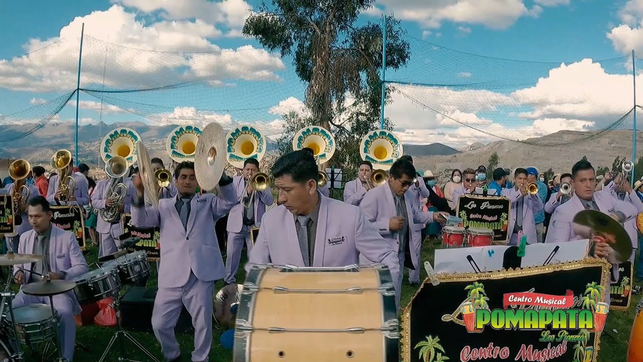 CENTRO MUSICAL POMAPATA 2021 LOS PIONEROS - MIX HUAYNOS - HUAMACHUCO