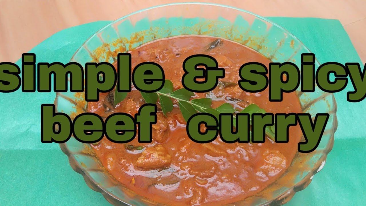 Beef curry /side dish for pathiri, chappathi, poori/nasha's tips & vlogs