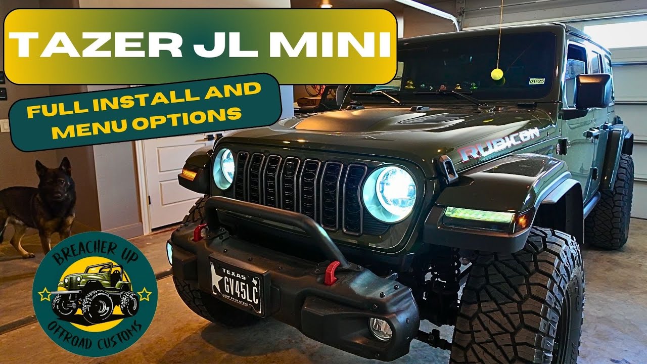 Install and full rundown of the TAZER JL MINI!! Correct your speedometer and sooooo much more!!