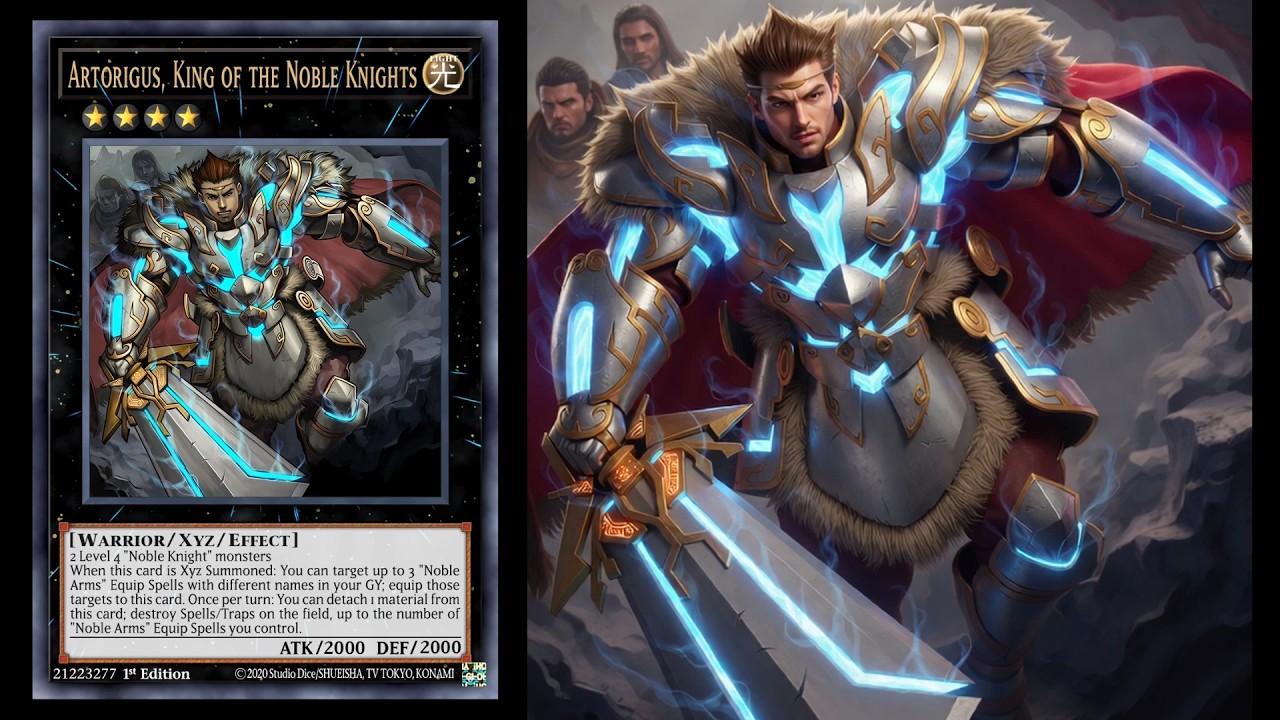 Yugioh monsters - Noble Knights